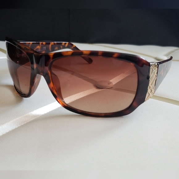 None Accessories - *3/$15Square Tortoise Sunglasses